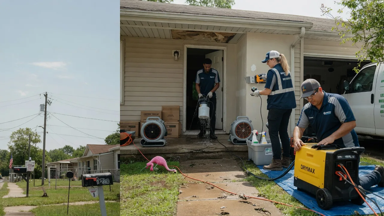 Storm Damage Water Removal in Orrville, OH near me